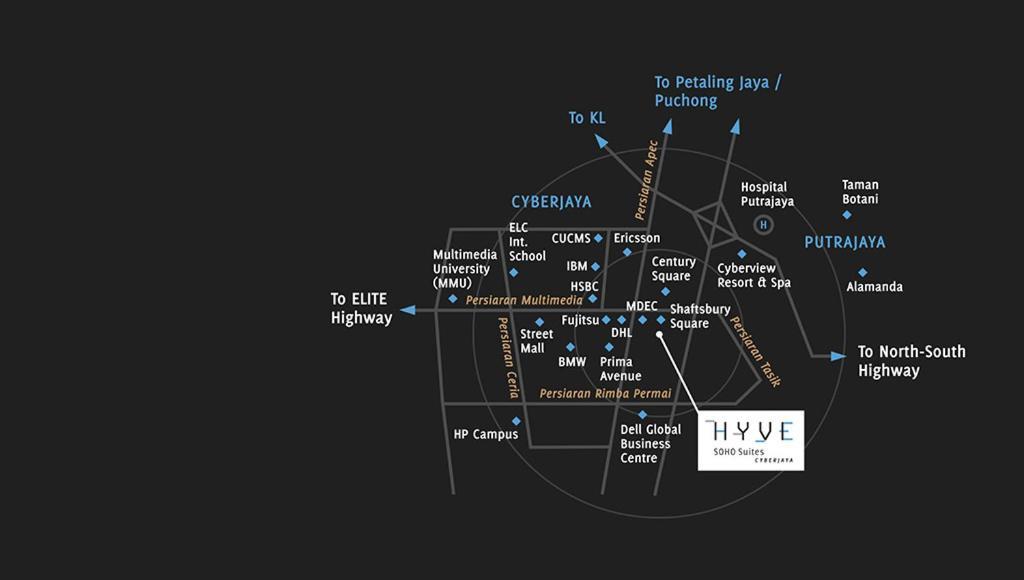 10Am-6Pm, Same Day Check In And Check Out, Work From Home, The Hyve-Cyberjaya, Private Studio By Flexihome-My Exteriér fotografie